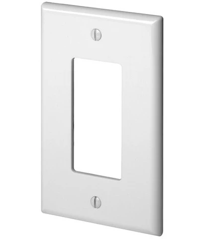 1-Gang Decora/GFCI Decora Wall Plate, Midway Size, PJ26