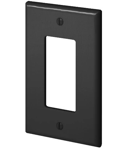1-Gang Decora/GFCI Decora Wall Plate, Midway Size, PJ26 - Image 2