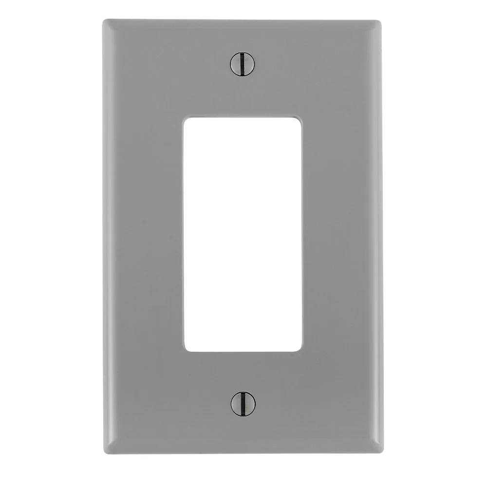 1-Gang Decora/GFCI Decora Wall Plate, Midway Size, PJ26 - Image 3