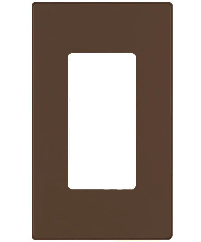 1-Gang Decora Plus Wall Plate, Screwless, Snap-On Mount, Various Colors, 80301-S - Image 4