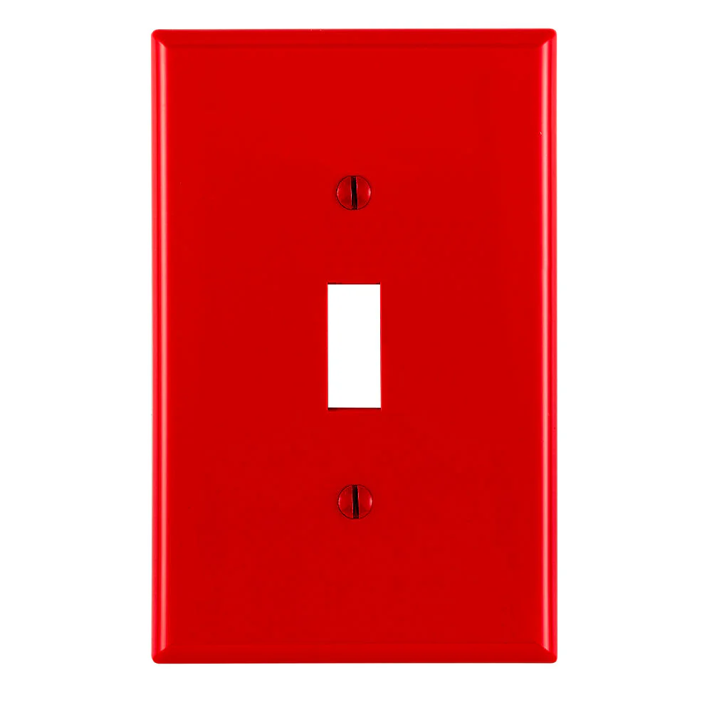 1-Gang Toggle Wallplate, Midway Size, Device Mount, PJ1 - Image 3
