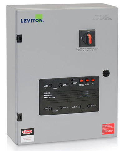 120/208VAC 3-Phase WYE, 7-Mode, Type 2 Panel Mounted Surge Protective Device with Integral Disconnect Switch, 52120-7MS