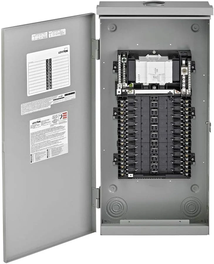 Outdoor Load Center, 20 space Outdoor Breaker Box with 125A Main Circuit Breaker, LR212-BDD - Image 2