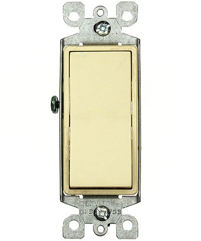 15-Amp 120/277-Volt, Decora Rocker 3-Way AC Quiet Switch, Residential Grade, Grounding, Various Colors, 5603-2 - Image 3