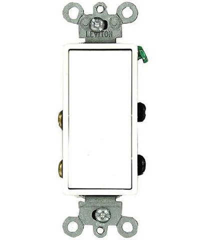 15-Amp 120/277-Volt, Decora Rocker 4-Way AC Quiet Switch, Residential Grade, Grounding, Various Colors, 5604-2 - Image 3