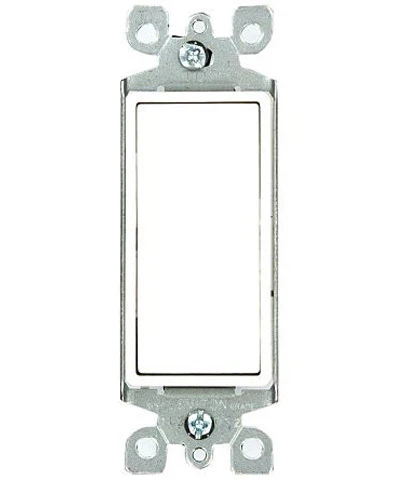 15-Amp 120-Volt, Decora Rocker 3-Way AC Quiet Switch, Residential Grade, Non-Grounding, Mahogany/Ivory/White, 5603 - Image 3