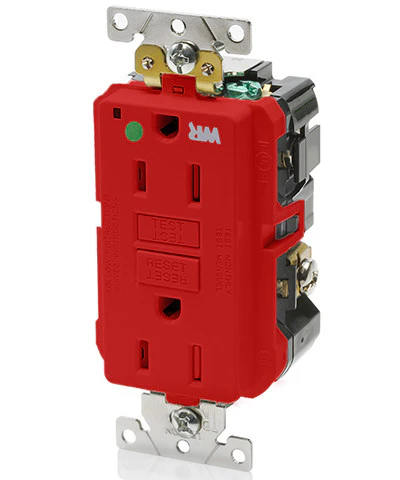 15-Amp, 125-Volt, Extra-Heavy Duty, Hospital Grade, Tamper/Weather-Resistant Duplex Self-Test GFCI Receptacle, GFWT1-HG - Image 7