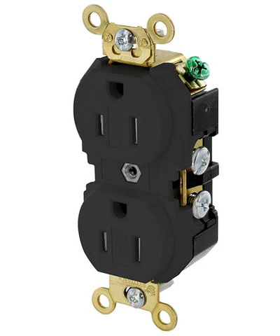 15-Amp, 125-Volt Industrial Grade Tamper-Resistant Duplex Receptacle, 5262-SG - Image 5