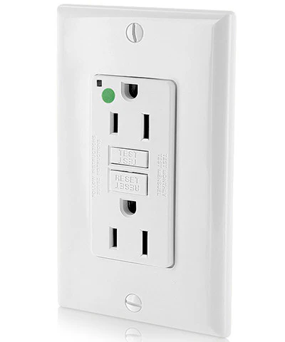 15-Amp, 125-Volt, USMCA Compliant Extra-Heavy Duty, Hospital Grade, Non-Tamper-Resistant Duplex Self-Test GFCI Receptacle, GFNT1-HF - Image 3