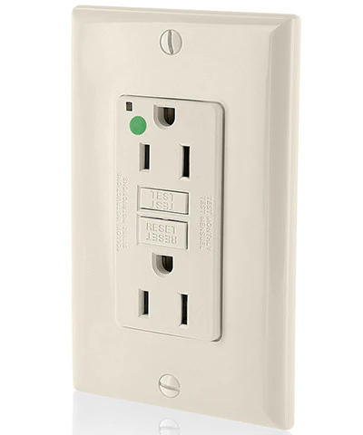15-Amp, 125-Volt, USMCA Compliant Extra-Heavy Duty, Hospital Grade, Non-Tamper-Resistant Duplex Self-Test GFCI Receptacle, GFNT1-HF - Image 6