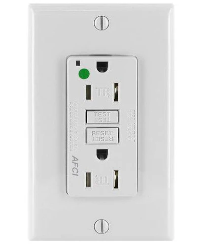 15-Amp, 125-Volt Tamper-Resistant Hospital Grade AFCI Duplex Receptacle, AFTR1-HG - Image 3