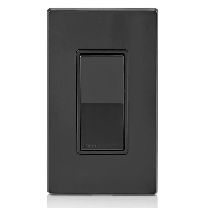 15 Amp Decora Single-Pole Switch, Grounding, Black, 5601-2E - Image 3