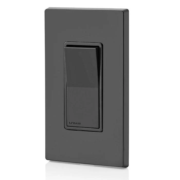 15 Amp Decora Single-Pole Switch, Grounding, Black, 5601-2E - Image 4