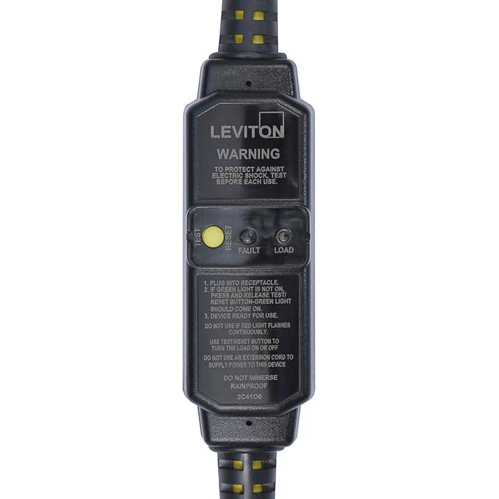 15 Amp GFCI Cord Set, 3 Foot, Automatic Reset, GSCA1-3TC - Image 2
