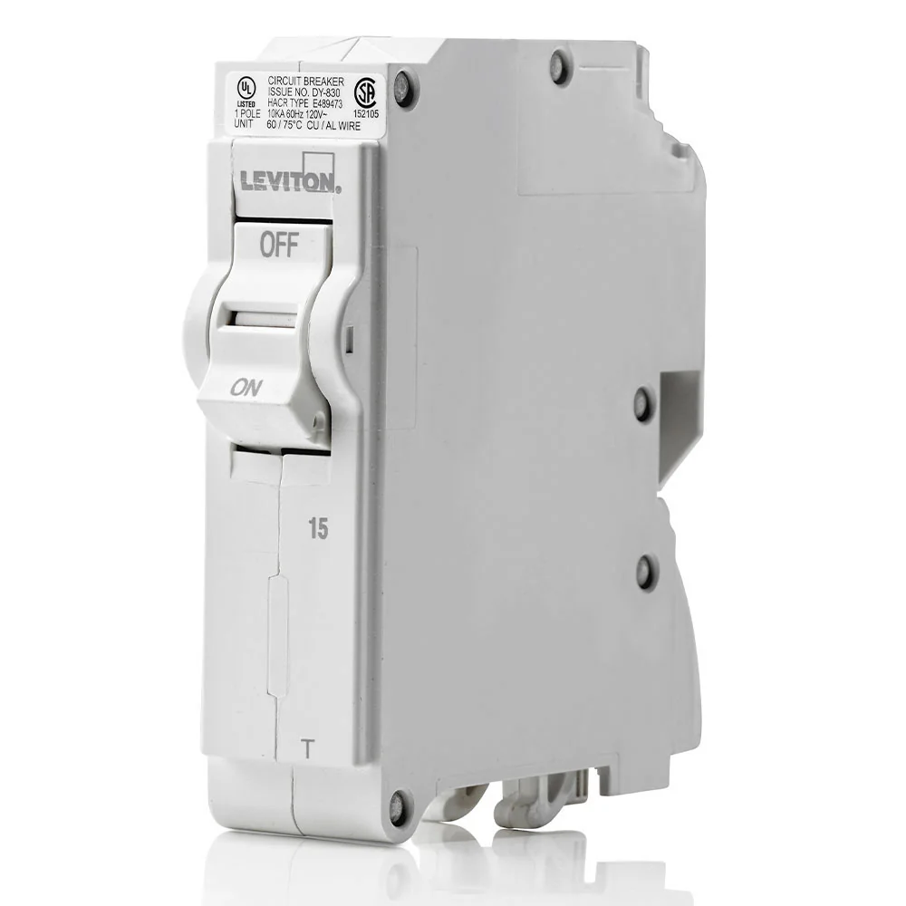 15A 1-Pole Standard Branch Circuit Breaker, LB115-T