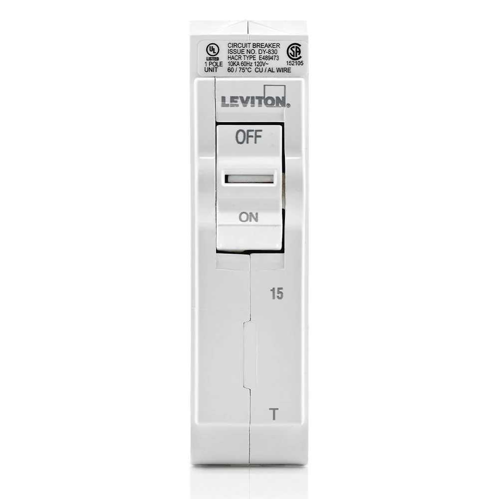15A 1-Pole Standard Branch Circuit Breaker, LB115-T - Image 2