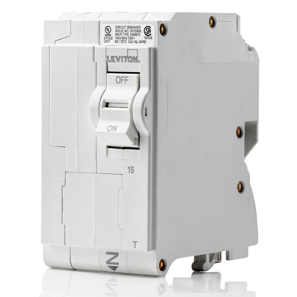 15A 2-Pole Standard Branch Circuit Breaker, LB215-T - Image 2