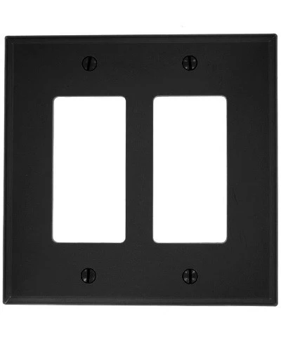 2-Gang Decora/GFCI Decora Wall Plate, Midway Size, PJ262 - Image 5