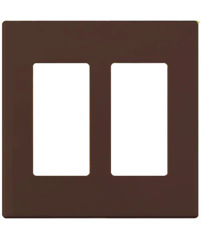 2-Gang Decora Plus Wall Plate Screwless Snap-On Mount, Various Colors, 80309-S - Image 4