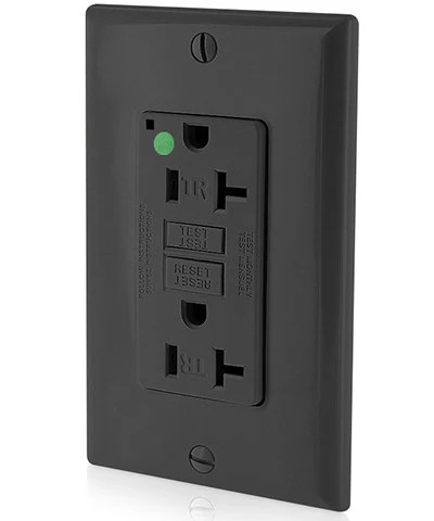 20-Amp, 125-Volt, Extra-Heavy Duty, Hospital Grade, Tamper-Resistant Duplex Self-Test GFCI Receptacle, GFTR2-HG - Image 2