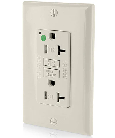 20-Amp, 125-Volt, Extra-Heavy Duty, Hospital Grade, Tamper-Resistant Duplex Self-Test GFCI Receptacle, GFTR2-HG - Image 4