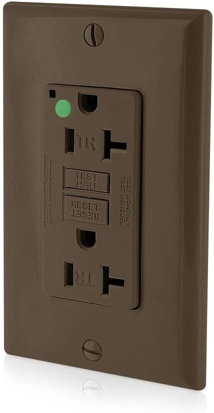 20-Amp, 125-Volt, Extra-Heavy Duty, Hospital Grade, Tamper-Resistant Duplex Self-Test GFCI Receptacle, GFTR2-HG - Image 6