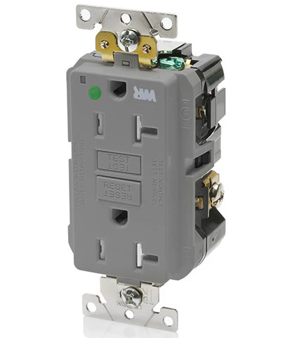 20-Amp, 125-Volt, Extra-Heavy Duty, Hospital Grade, Tamper/Weather-Resistant Duplex Self-Test GFCI Receptacle, GFWT2-HG - Image 5