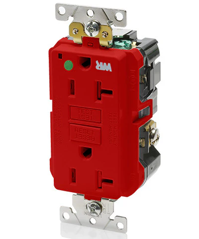 20-Amp, 125-Volt, Extra-Heavy Duty, Hospital Grade, Tamper/Weather-Resistant Duplex Self-Test GFCI Receptacle, GFWT2-HG - Image 7