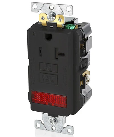 20-Amp, 125-Volt, Extra-Heavy Duty, Industrial Grade, Pilot Light Tamper-Resistant Self-Test GFCI Receptacle, GFPL2-PL - Image 4