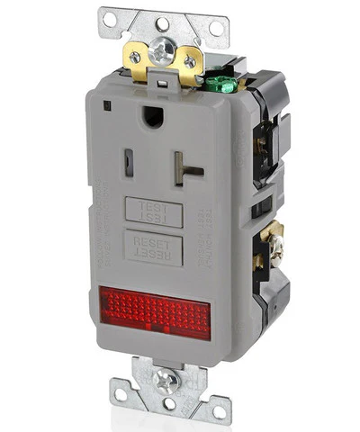 20-Amp, 125-Volt, Extra-Heavy Duty, Industrial Grade, Pilot Light Tamper-Resistant Self-Test GFCI Receptacle, GFPL2-PL - Image 5