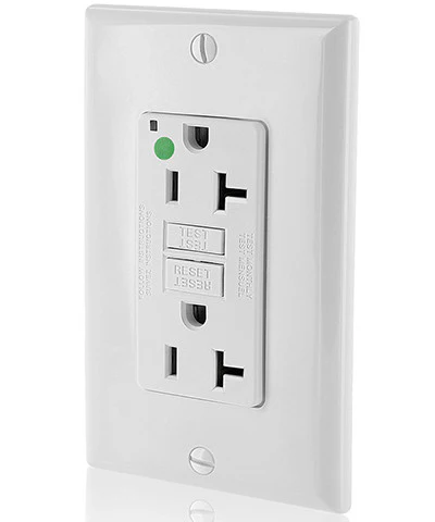 20-Amp, 125-Volt, USMCA Compliant Extra-Heavy Duty, Hospital Grade, Non-Tamper-Resistant Duplex Self-Test GFCI Receptacle, GFNT2-HF - Image 3