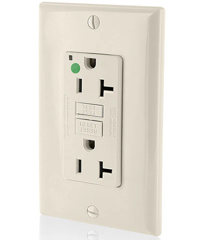20-Amp, 125-Volt, USMCA Compliant Extra-Heavy Duty, Hospital Grade, Non-Tamper-Resistant Duplex Self-Test GFCI Receptacle, GFNT2-HF - Image 6