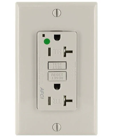 20-Amp, 125-Volt Tamper-Resistant Hospital Grade AFCI Duplex Receptacle, AFTR2-HG - Image 6