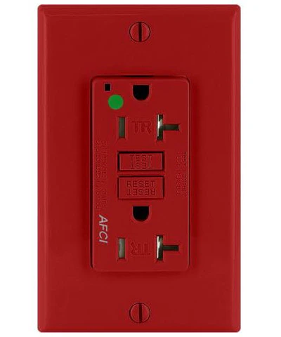 20-Amp, 125-Volt Tamper-Resistant Hospital Grade AFCI Duplex Receptacle, AFTR2-HG - Image 7