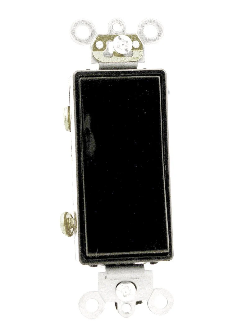 20-Amp, Decora Plus Rocker 3-Way AC Quiet Switch, 120/277-Volt, Commercial Grade, Back and Side Wired, Self Grounding, Various Colors, 5623-2 - Image 2