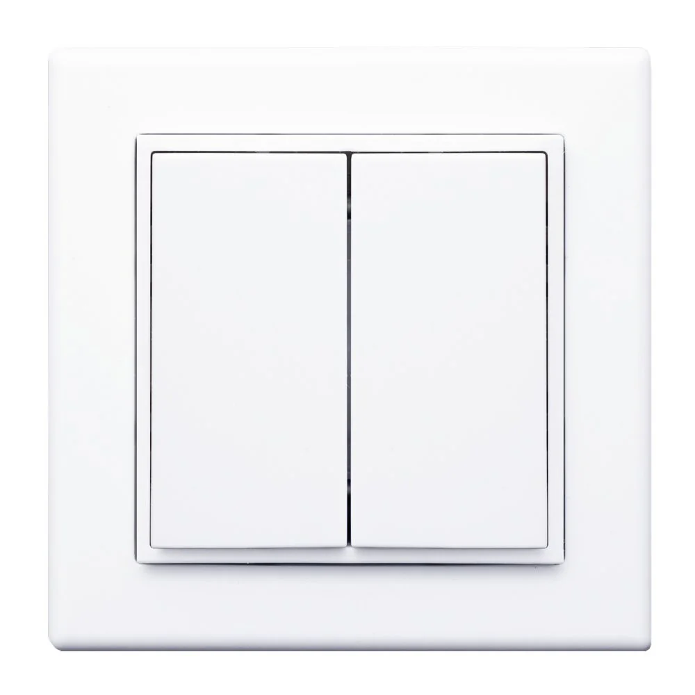 3 by 3 Dual Rocker Switch, Black or White, WSS0S-E2 - Image 2