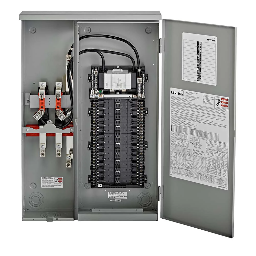 30 Space Outdoor All-In-One Meter Load Center Combo with 125A Main Circuit Breaker, LJ312-BED - Image 3