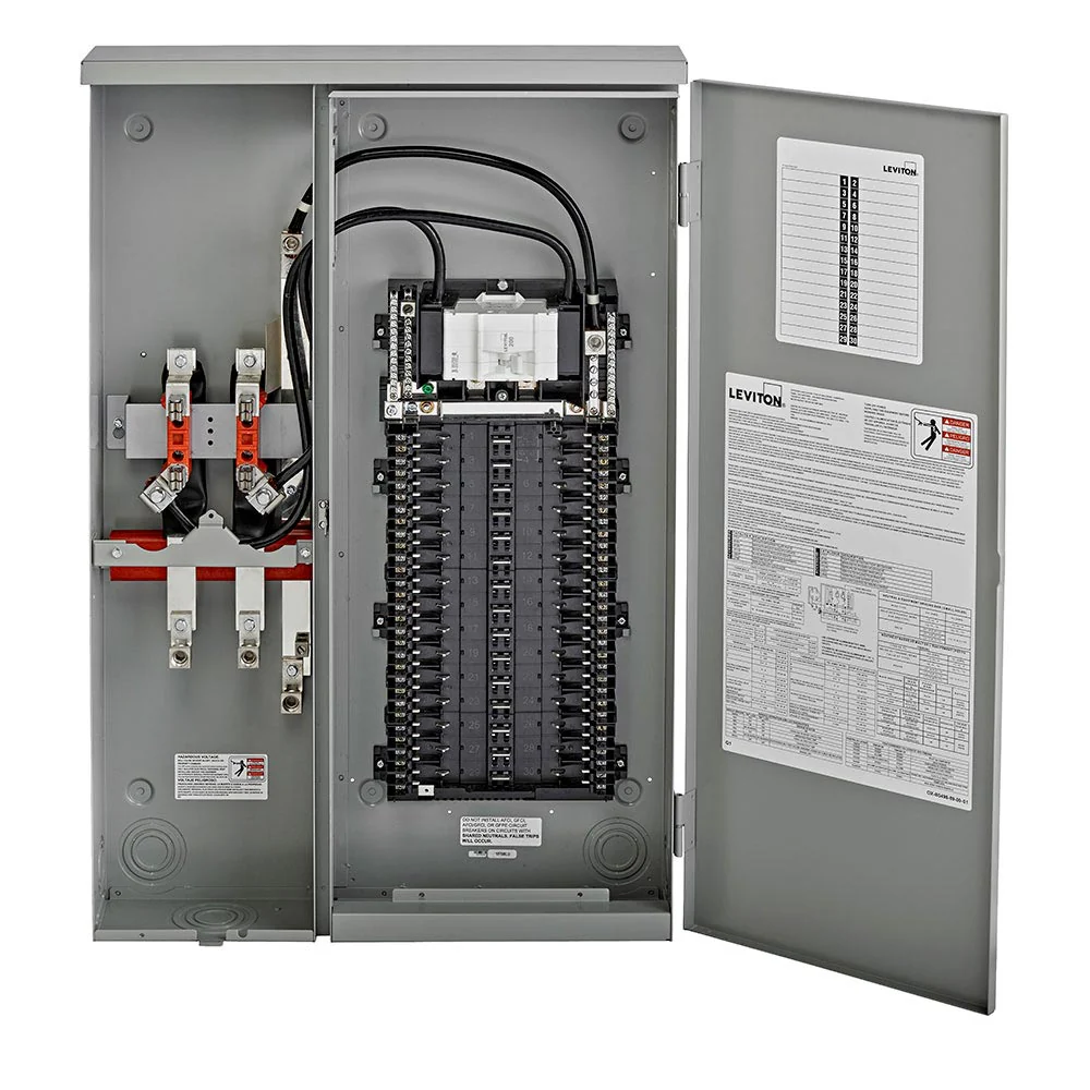 30 Space Outdoor All-In-One Meter Load Center Combo with 200A Main Circuit Breaker, LJ320-BED - Image 2