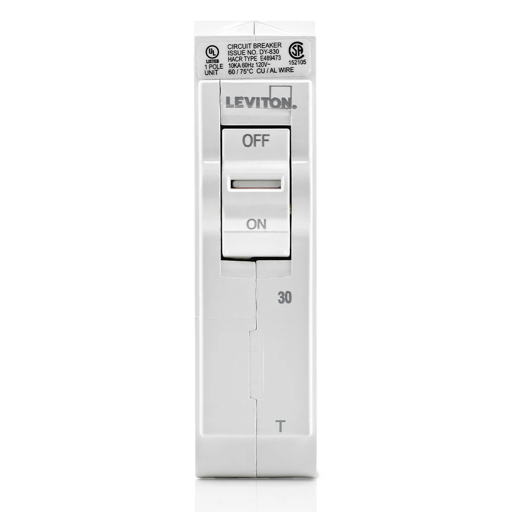 30A 1-Pole Standard Branch Circuit Breaker, LB130-T - Image 2