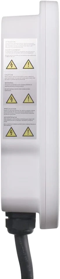 Leviton Level 2 Electric Vehicle (EV) Charger, 48 Amp, 208/240 VAC, 11.6 kW Output, 18' Charging Cable, Hardwired Charging Station, EV480 - Image 8