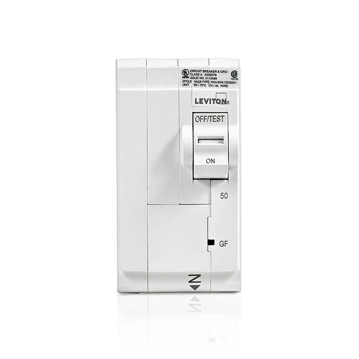 50A 2-Pole GFCI Hydraulic Magnetic Branch Circuit Breaker, LB250-G - Image 2