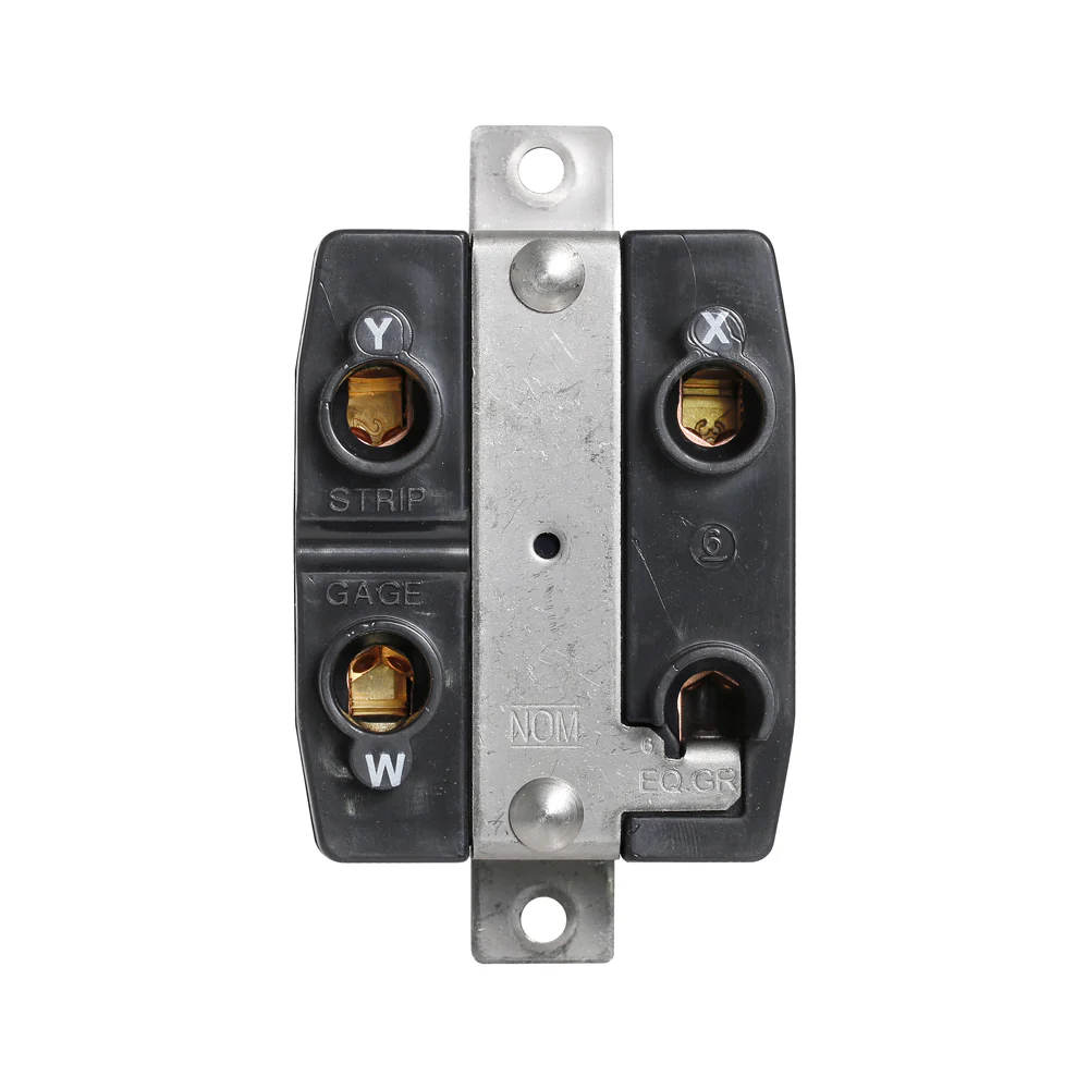 50Amp, 125/250V AC, Non-NEMA, 3P, 4W, Black & White Locking Flush Mount Receptacle, Industrial Grade, Grounding, BLACK, CS6369 - Image 3