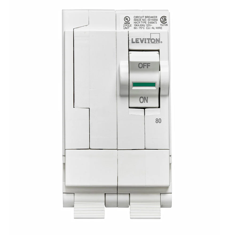 80A 2-Pole Standard Branch Circuit Breaker, LB280 - Image 3