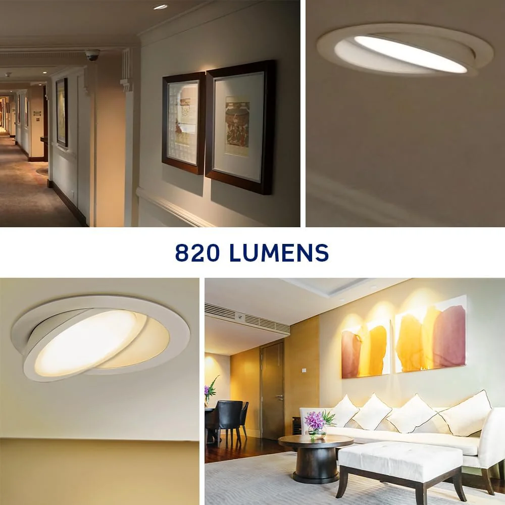 Adjustable Slim Downlight with Selectable CCT, White - Image 5