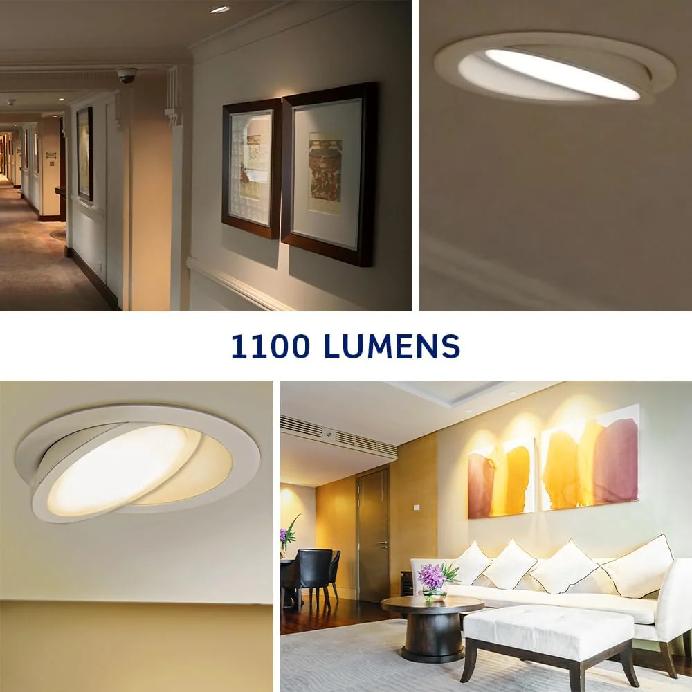 Adjustable Slim Downlight with Selectable CCT, White - Image 6