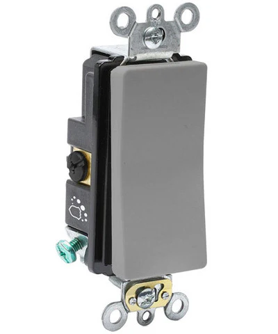 Antimicrobial Treated Decora Plus Switch, 20-Amp, 120/277-Volt, 3-Way, A5623-2 - Image 3