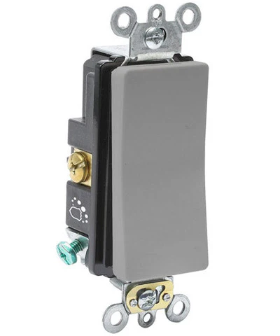 Antimicrobial Treated Decora Plus Switch, 20-Amp, 120/277-Volt, Single-Pole, A5621-2 - Image 3