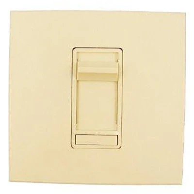 Architectural Slide Fluorescent Dimmer, 120 VAC, Decora Frame, For 6 to 30 Rapid Start 40W Lamps, Ivory, 86678-1I