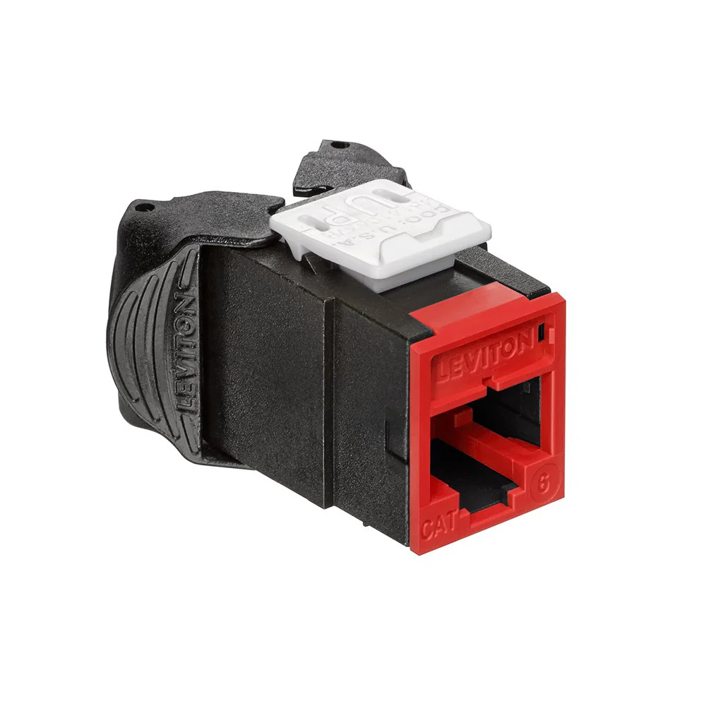 ATLAS-X1 Cat 6 Component-Rated UTP QUICKPORT Connector, 61UJK - Image 6
