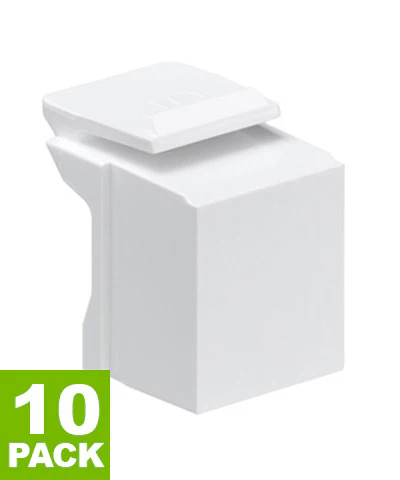 Blank QUICKPORT Insert, 10-Pack, White, 41084-0BW